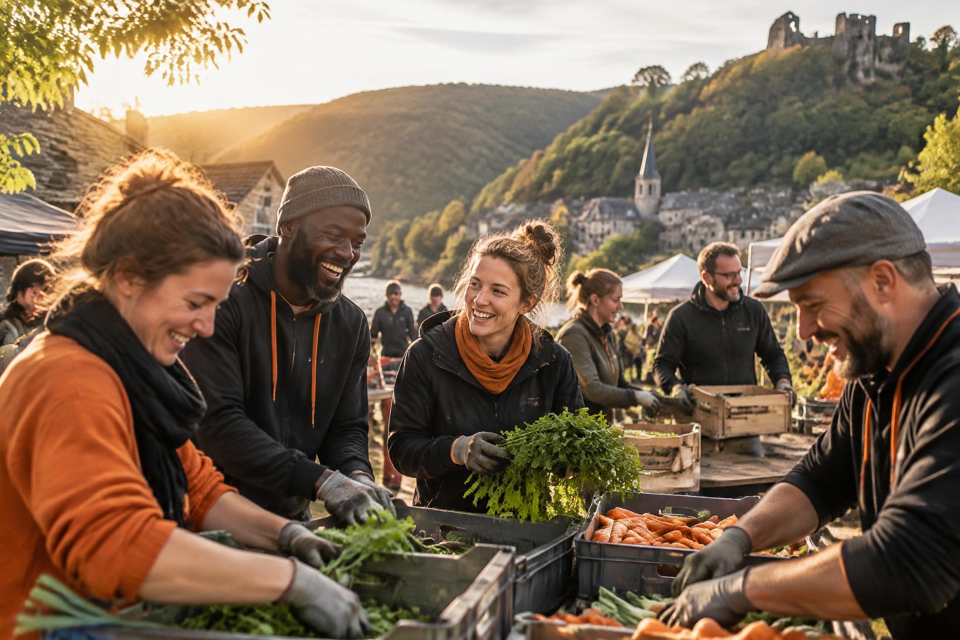 Des bénévoles réunis dans les Ardennes